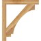 Ekena Millwork Imperial Block Rough Sawn Bracket, Western Red Cedar, 4"W x 36"D x 40"H BKT04X36X40IMP05RWR - alternate 3